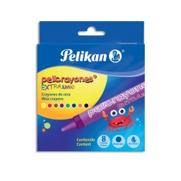 Pelikan Crayolas Extra Jumbo x 8 Un.