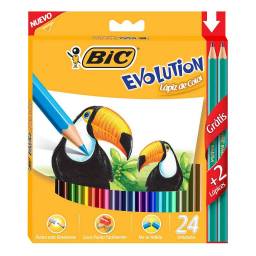 Bic Lapices Evolution Color x 24