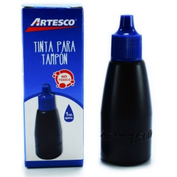 Tinta para sellos Artesco 30 ml. (Azul)