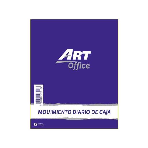 Art-Office Movimiento diario de caja (21x28 Cm.)