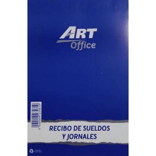 Art-Office Recibo de Sueldos y Jornales (13,5x21 Cm.)