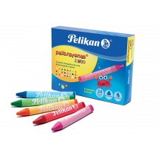 Pelikan Crayolas Jumbo Colores Surtidos x 24 Un.