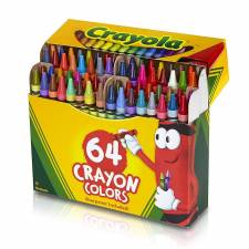 Caja de 64 Crayolas Estandar