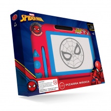 Juegos En Caja Pizarra Magica Spiderman Hs101a